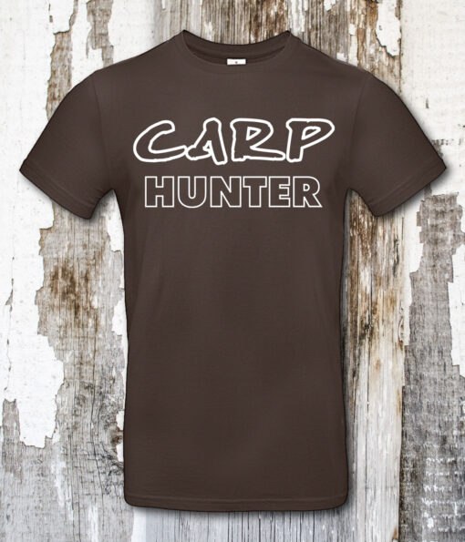 T-Shirt "Carp Hunter" braun